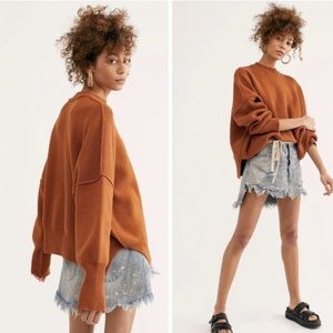 Free People Easy Street Tunic Sweater